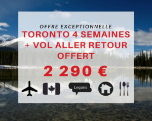 OFFRE EXCEPTIONNELLE AU CANADA