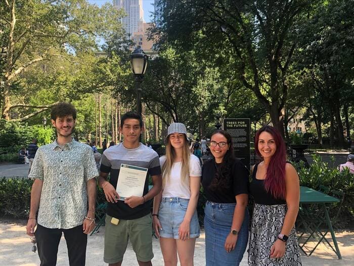 sejours agency Cours d’anglais en extérieur à New-York