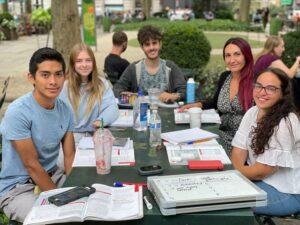 anglais en plein air New York City