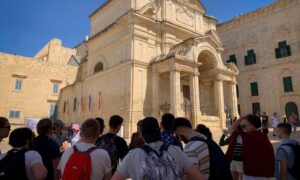 visiter malte avec un guide; cours d'anglais malte