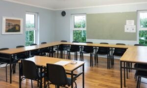 salle de classe donegal; irlande séjour linguistique